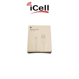 CABLE APPLE USB A LIGHTING 2MTS
