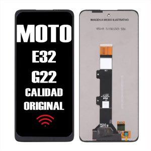 MODULO MOTO G22 /E32 CAL ORGINAL  MECANICO PREMIUM